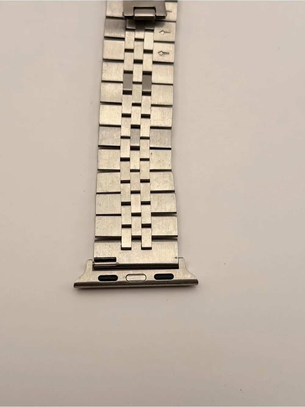 Apple Watch Stainless Steel Jubuly Gold & Silver, 42/44/46/49mm, excellent